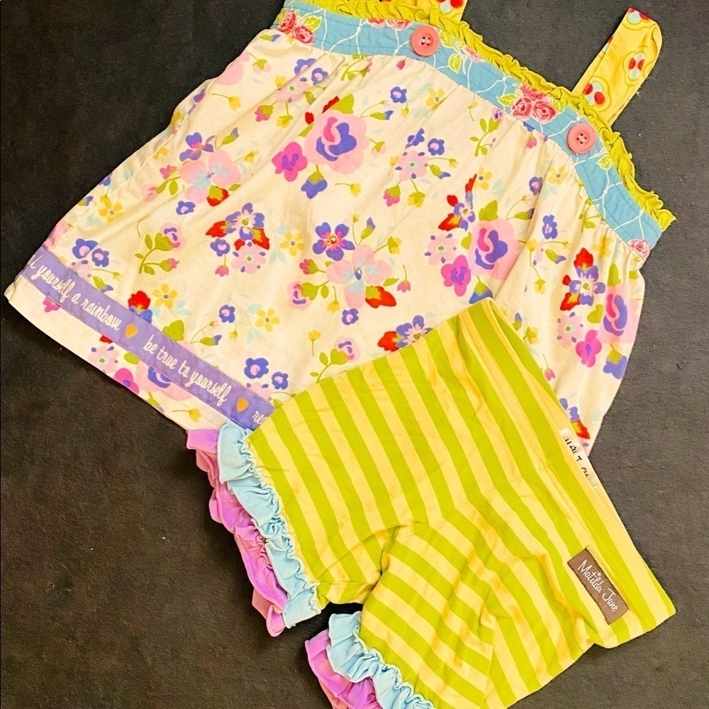 🦋 Matilda Jane outfit set bundle top and shorties
